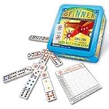Spinner Dominoe Game in a Tin by Puremco