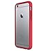 Rhino Shield Crash Guard Slim Impact Bumper for iPhone 6/6s - Red (includes Rear Scratch Protection Shield)