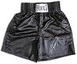Joe Frazier Signed Black Everlast Trunks - Boxing - Authentic Celebrity Autographed