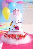 BIRTHDAY HAT PRINCESS GIRL Glitterville 10 New Fun