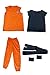 Miccostumes Men's Dragon Ball Goku Cosplay Costume