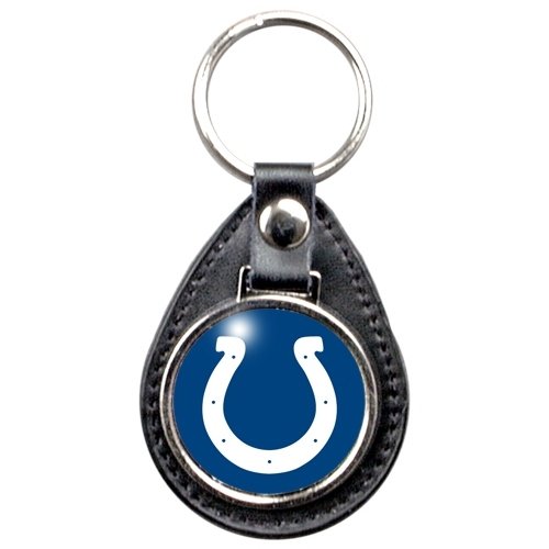 Indianapolis Colts Premium Leather Keychain