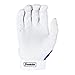 Franklin Sports Batting Gloves - Pro Classic Adult + Youth Batting Gloves Pair - Baseball + Softball Pairs - Pearl/Royal - Adult X Large
