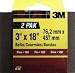 3M 9261NA Heavy Duty Power Sanding Belts - Medium, 80g, 3-Inch x 18-Inch, 2-pack
