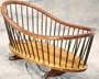 Woodworking paper plan to build the Contemporary Cradle, Woodworking Paper Plan