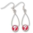 Philadelphia Phillies French Loop Earrings
