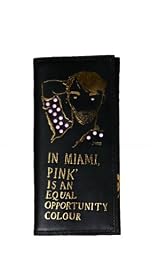 Leather Wallet Miami Pink