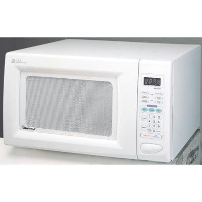 Magic Chef 1.6cf 1100 W White Microwave ( MCD1611W )