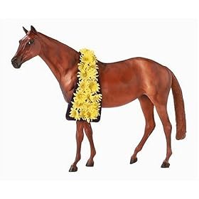 Dreamer Movie Sonador Traditional Model with Sash of Yellow Daisies and Movie Poster by Breyer