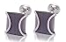 Boutons de manchette - 9927 - Homme - Métal - OEil de chat