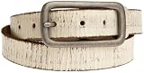 Leather Island Mens Skinny Vintage Belt