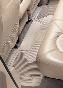 Husky Liners 52023 Heavy Duty Tan Rubber Rear Floor Mat - Set of 2