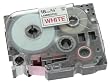 Brother 3/4 Inch x 26.2 Feet Red on White for P-Touch (TZ242)