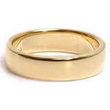 18kt Gold Over Sterling Silver Classic Band Ring