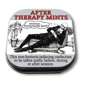 Freud After Therapy Strong Peppermint Mints in Tin