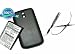 Fosmon  High Capacity 2400 mAh Premium Extended Battery with Back Door for BlackBerry Bold 9000, Bold 9030, Bold 9900, Niagara, Pluto