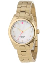 kate spade new york Womens 1YRU0027 Gold Seaport Watch