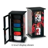 Martial Arts, Karate, Taekwondo Belt Display Cabinet - 6 level