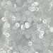 6mm Flat Sequins Paillettes ~ Crystal Clear ~ Loose Paillette Sequins for Embroidery, Applique, Arts