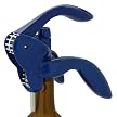 Houdini Lever-Style Corkscrew with Foil Cutter - Blue
