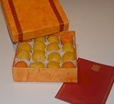 Indian Sweets - Ladoo Mithai Saffron Gift Box with Gift Card