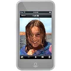 Rix iPod touch用シリコンケース 液晶保護シート付 ホワイト RX-IPS1GTOW
