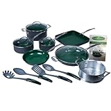 Orgreenic 80-16PCG 16-Piece Non-Stick Cookware Set