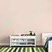 Amaonm Glow in The Dark Stars Wall Decals Removable Vinyl Luminous Star Wall Stickers Murals Home Art Decor for Kids Room Boys Girls Bedroom Ceiling Playroom Studyroom Decorations (Stars)