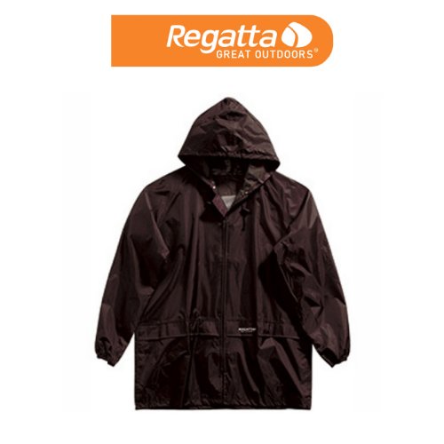 Regatta Stormbreak Childrens Fully Waterproof Jacket - 2 Colours (Age 11/12, Black)