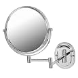 Jerdon JP7507CB 8-InchWall Mount Mirror, 7X Magnification, Chrome Finish