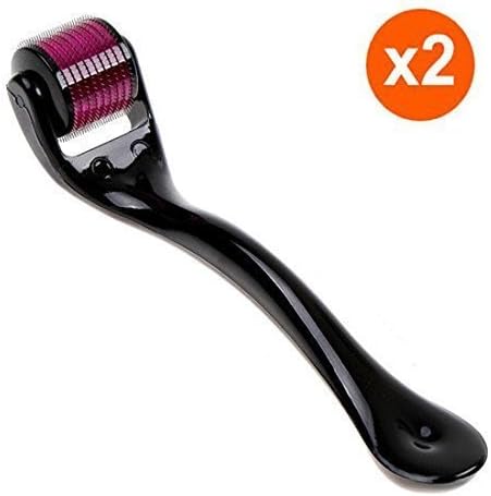 Blackangel Titanium Nano Derma Micro Needle Microneedle Roller (Size 0.50 Mm, 1.00mm,1.50mm) Titanium Diamond Micro Needling System. 540 Needles Mts-derma Roller , a Common Cosmetic Procedure for Blkackangel Treating Many Conditions By Stimulating Collagen and Elastin Production. Effective for * Stretch Mark Removal * Anti Aging * Repair Acne Scarring * Wrinkle Reduction * Celluite Reduction * Hair Loss Treatments* From USA,CA Cell Size (1.50mm)(Pack of 2)