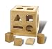 Hardwood Shape Sorting Cube