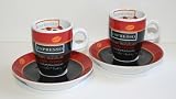 Set of 2 Espresso Cup & Saucer  from The Tabletop Company