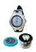 Montres Carlo Men's Wrist Watch with EL Light and Packed in Tin Box