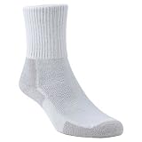 Thorlo crew heavy padded unisex running sock.