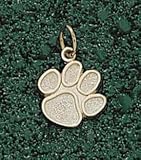 Anderson Jewelry Clemson Tigers Paw 1/2 Gold Charm