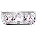 Sunpro CP8208 Triple Gauge Kit - White Dial