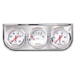 Sunpro CP8208 Triple Gauge Kit   White Dial