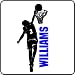 Basketball Player (With Custom Name/Number) Wall Decal Art Sports Stickers Graphics