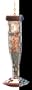 Schrodt Designs Model HBLF Floral Decal Hummingbird Feeder