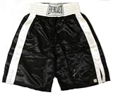 Riddick Bowe Signed Everlast Boxing Trunks