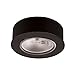 WAC Lighting HR-88-BK Low Voltage Round Halogen Button, 12V 20W