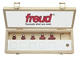 Freud 89-152 6-Piece Round Over and Beading Bit Set