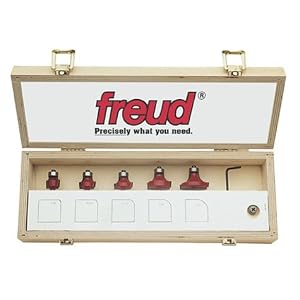 Freud 89-152 6-Piece Round Over and Beading Bit Set by Freud