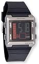 Meridian Kahuku Series Digital EL Chronograph Watch w/ Alarm, # 3348BKR