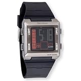 Meridian Kahuku Series Digital EL Chronograph Watch w Alarm, # 3348BKR by Meridian