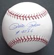 Pete Rose Autographed Official MLB Baseball w/ "4256" Inscription
