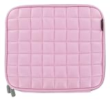 41JAKJStWJL. SL160  ASUS Eee PC 1005HA VU1X PI 10.1 Inch Memory Foam Netbook Laptop Sleeve Slipcase   Pink Faux Leather