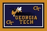 Georgia Tech Yellow Jackets ( University Of ) NCAA 3x5 Area Rug