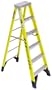 Werner 7304 375-Pound Duty Rating Type IAA Fiberglass Stepladder, 4-Foot